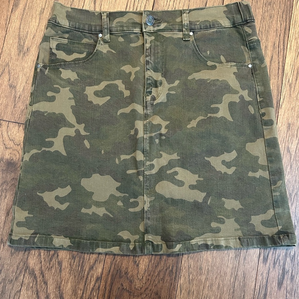 Grace and Lace Camouflage Mini Skirt